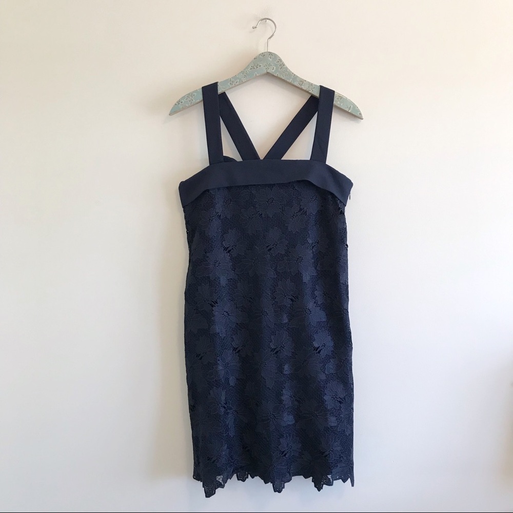 Banana Republic | Limited Edition Navy Lace Dress